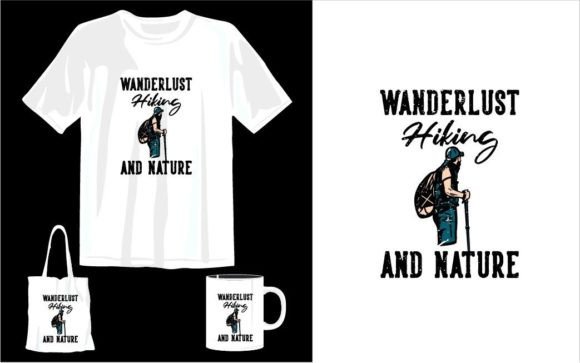Adventure Nature Hiking T Shirt Design