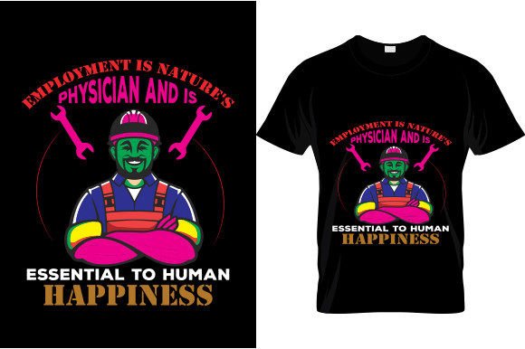 EMPILOYMENT is NATURE T-Shirt Design