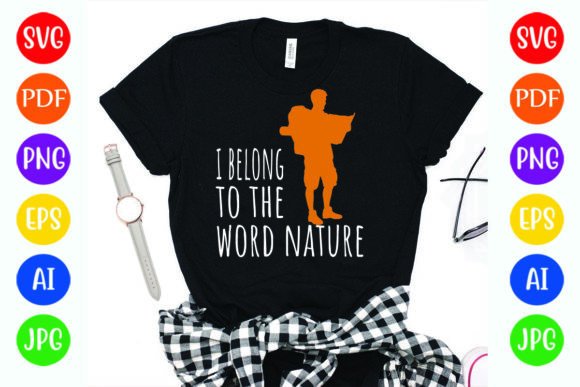 I Belong to the Word Nature Graphics