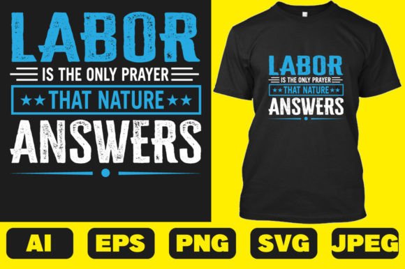 Labor the Only Prayer That Nature Answers