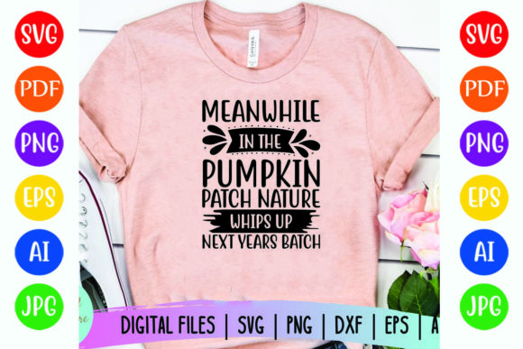 Meanwhile in the Pumpkin Patch, Nature W Graphics