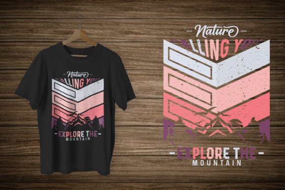 Mountain T-shirt Nature Calling You Graphics