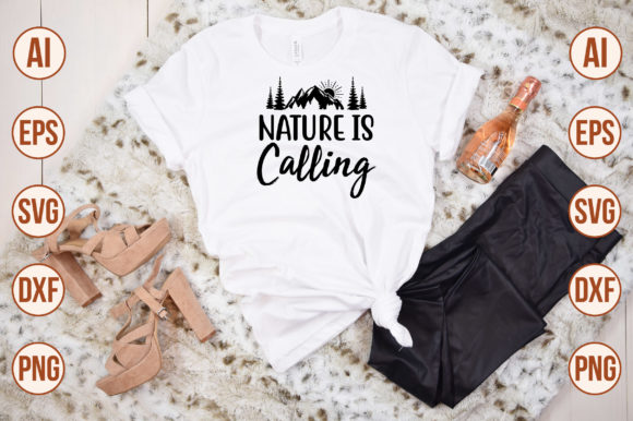 Nature is Calling: Graphics for T-Shirt Designs