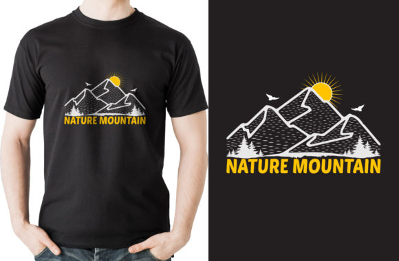 Nature Mountain T-Shirt Graphics