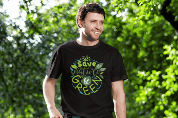 Save the Nature Be Green, Earth Day Graphics