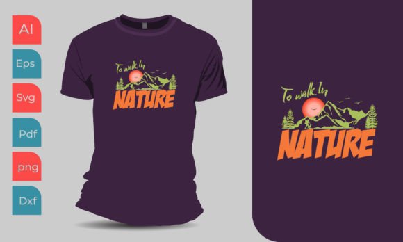To Walk in Nature Design for Traveler