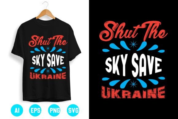 Ukraine T-Shirt Design 9: Graphics for Real Projects