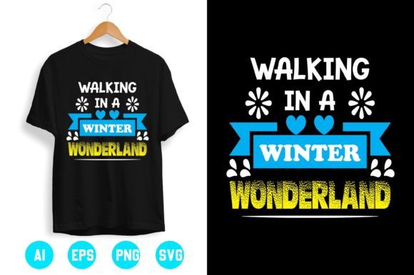 Winter T-shirt Design 52: Graphics & T-Shirt Designs